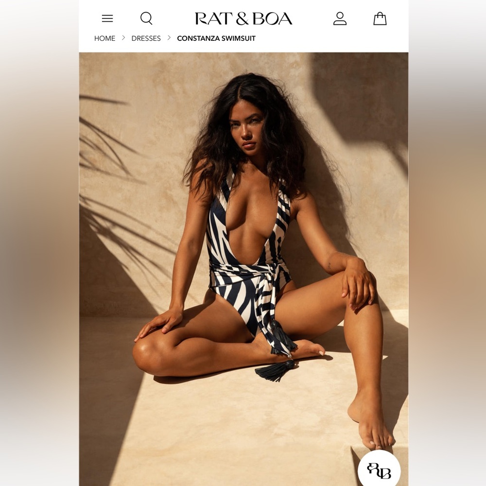 CONSTANZA SWIMSUIT
Rat and Boa NWT